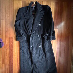 Ralph Lauren Size 8 100% Wool Longline Pea Coat